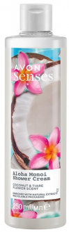 Avon Senses Aloha Monoi Kremsi 250 ml Vücut Şampuanı kullananlar yorumlar